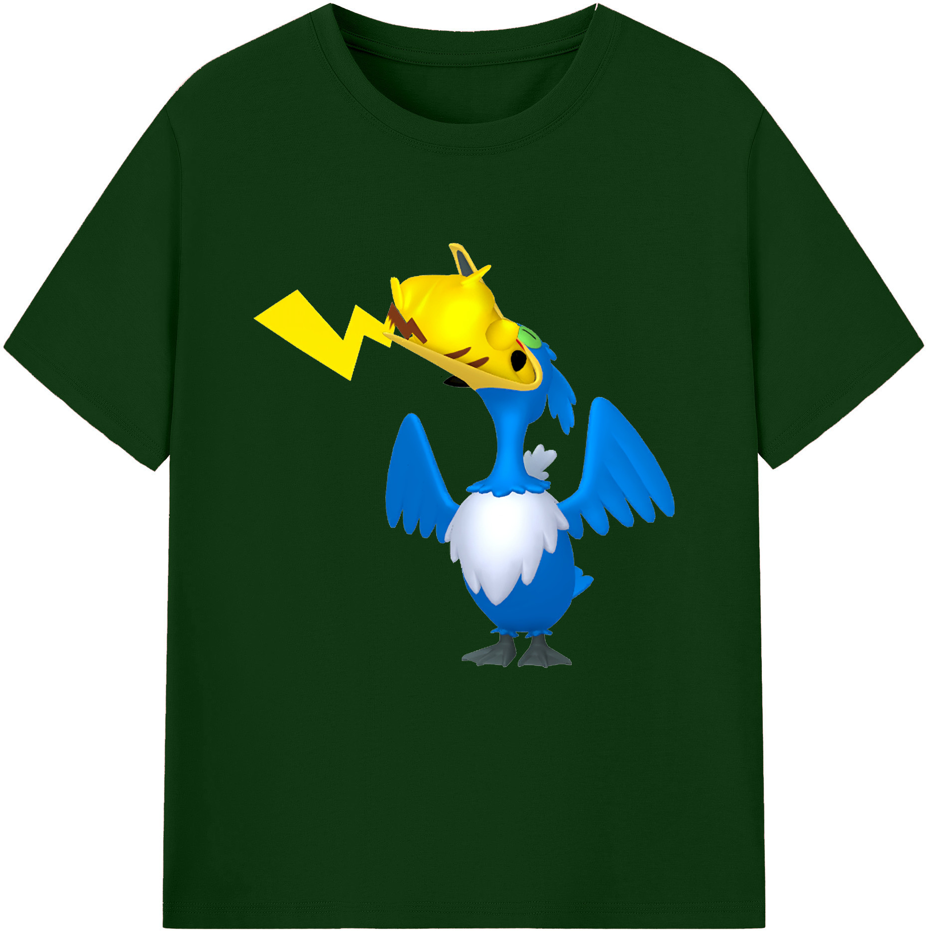 （画像用） ポケットモンスター Pokémon 綿100％半袖Tシャツ（フロントプリント）
